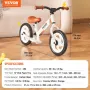 Toddler Balance Bike Carbon Steel Balance Bicycle i 1-5 år