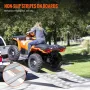 Loading Ramps, 2 Pcs 2400 x 380 mm, Durable Aluminum and Heavy-Duty Trailer Ramp Set with Anti-Slip Plates, 6000 Lbs Combined Ca