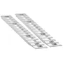 Loading Ramps, 2 Pcs 2400 x 380 mm, Durable Aluminum and Heavy-Duty Trailer Ramp Set with Anti-Slip Plates, 6000 Lbs Combined Ca