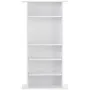 Media Storage Cabinet, 5-layer DVD Shelf Holds up to 240 CDs, Adjustable CD Shelves, Protects & Organizes Music, Movie, Video Ga