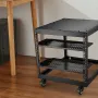 2PCS 1U Server Rack Shelf, 10"/254 mm Depth, 23 kg / 50 lbs Max Load Capacity Vented Cantilever or Wall Mount Rack Mount Shelf w