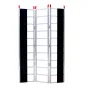 85 "X 54" Ekstra bred aluminium Foldbar rampe 1500 kg kapacitet