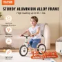 Toddler Balance Bike Aluminium Alloy Balance Bicycle i 1-5 år