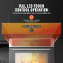 Single Wall Oven, 24" Electric Built-in Wall Oven with 16 Cooking Functions, 2.68 Cu.Ft Electric Wall Ovens, Rapid heating to 20