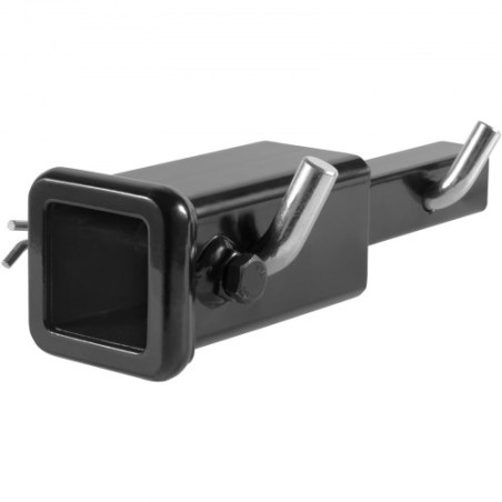 Trailer Hitch Extender, 1-1/4 "til 2" Modtager Hitch Adapter, Trailer Hitch Extension Tube Extender, 6 "forlængelseslængde, 4000