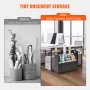 Blueprint Storage Rack, 50 Slots Mobile Blueprint Storage Cabinet, Wooden Roll File Organizer Cart for Construction Plan Map Pos