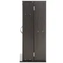 Medieopbevaringsskab 4 lag Justerbare DVD -hylder 576 CDS
