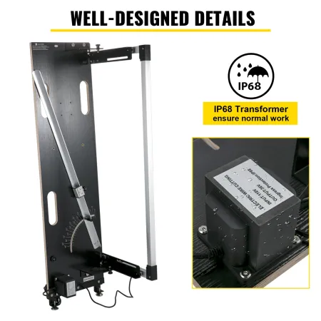 BBQ Access Door, 660x610 mm Double Outdoor Kitchen Door, Stainless Steel Flush Mount Door, Wall Vertical Door with Recessed