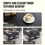 Lift Top Coffee Table, 39.4 in Rectangle Coffee Table with Extra Storage Pockets, Flipable Coffee Table with Power Strip & USB &