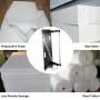 Styrofoam Cutting Machine 42cm Max. Cutting Thickness Foam Cutter 127cm Max. Cutting Length Hot Wire Foam Cutter 0-90° Styrofoam