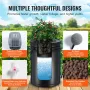 DWC Hydroponics Grow System Dybvandskultur med Top Drip 4 Spande