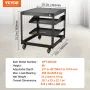 9U 4 Post Open Frame Server Rack Network Enclosure 58.4-101.6 cm Adjustable Depth