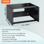 6U Wall Mount Network Rack 14 in/355,6 mm dybde Server rack 50