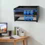 6U Wall Mount Network Rack 14 in/355.6 mm Depth Server Rack 50lbs/22.68kg 500x350x270mm