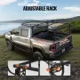 Truck Rack Pick Up Ladder Rack 1000 kg kapacitet 43.3 "-63"
