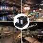 Restaurant Pager 16 Coasters Paging System Max 98 Nursery Pager Wireless Paging Queuing Calling System Touch Screen with Vibrati