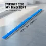 Betonstempler 91 x 3 i rektangulær polyurethan -stempelstenmåtte