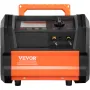 Refrigerant Recovery Machine, 1 HP Dual Cylinder Portable AC Recovery Machine with 3000rpm Brushless Motor, Freon Refrigerant Re