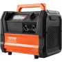 Refrigerant Recovery Machine, 1 HP Dual Cylinder Portable AC Recovery Machine with 3000rpm Brushless Motor, Freon Refrigerant Re