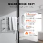4 Bars Towel Warmer Rack, Wall Mounted Heated Towel Rack for Bathroom, IPX5 Waterpoof Towel Heater Rack with Timer & LED Display
