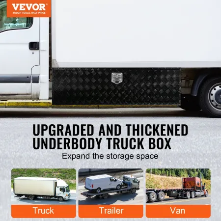 Underkrop Aluminium Truck Tool Box 60 "X 17" x 18 "Trailer RV