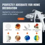 Spray Paint Pressure Pot, 15L/3.75gal Pressure Pot Tank, 60 psi Adjustale Pressure, Steel Pressure Pot Paint Tank with Spray Gun