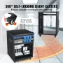 12U AV Rack Stand 226.8 kg Capacity Network Stereo Recording Studio Rack 510x460x700mm