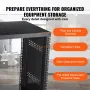 12U AV Rack Stand 500 lbs