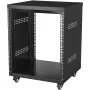 12U AV Rack Stand 226.8 kg Capacity Network Stereo Recording Studio Rack 510x460x700mm