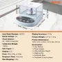 Analytisk Balance Lab Scale 500g x 0,001g 13 enheder med