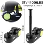 Electric Car Jack 5 Ton Car Jack Hydraulic, Electric Floor Jack with Electric Impact Wrench, LED Light Hydraulic Jack Car Repair