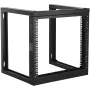 9U Wall Mount Rack 150 lbs/68,04 kg Open Frame Server Network
