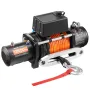 Electric Winch Truck 6123.5 kg Synthetic Rope Waterproof Remote Control
