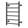 6 Bars Towel Warmer Rack, Wall Mounted Heated Towel Rack for Bathroom, IPX5 Waterpoof Towel Heater Rack with Timer & LED Display
