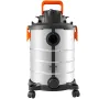 Våd/ tør butik vakuum vac 30l 6 peak hp m/ dysen rustfrit stål