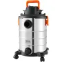Våd/ tør butik vakuum vac 30l 6 peak hp m/ dysen rustfrit stål