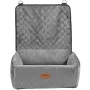 Dog Car Seat, Dog Booster Seat for Car with A Storage Pocket, Clip-On Safety Leash, Sponge and PP Cotton Filling, Dog Car Bed fo