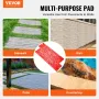 Concrete Stamps Mat, 28 x 12 x 0.6 in, Concrete Texturing Skin Polyurethane Stamp Stone Tile Texture Mat, Slate floor Imprint Se