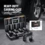 Impact Sockets Set 8pcs 6-Point 2.5 cm Drive Bit Ratchet Tool Kit Case