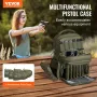 Tactical Range Backpack for 6 Pistols, Gun Backpack with 6 Independent Pistol Bags & 10 Magazines, Pistol Backpack for Outdoor H