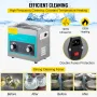 Knob Ultrasonic Cleaner 3L 40kHz Ultrasonic Cleaning Machine Knob Control Sonic Cleaner 304 Stainless Steel Ultrasonic Cleaner M