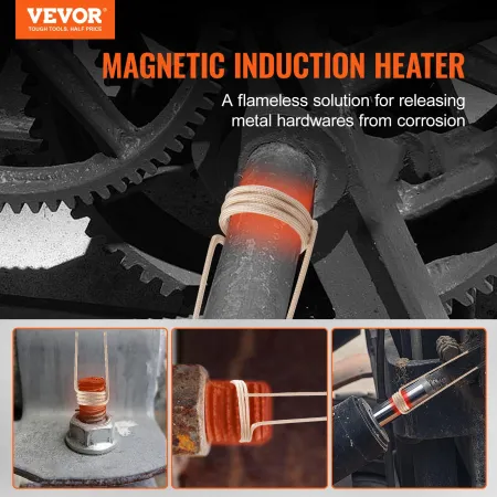 Magnetisk induktionsvarmer Håndholdt induktionsvarmer 1KW til