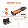 Magnetic Induction Heater Kit, 1000w 220V Portable Hand-held Induction Heater with 10PCS Coils, Flameless Induction Heater Bolt 