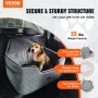 Dog Booster Car Seat Pet Car Seat til medium stor hund op til