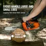 25.4CC 30.5 cm Gasoline Chainsaw Powered Wood Cutting Engine Gas Chain Saw