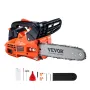 25.4CC 30.5 cm Gasoline Chainsaw Powered Wood Cutting Engine Gas Chain Saw