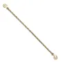 G80 Transport Binder Chain, 3/8" x 10.3' Tow Chain with Clevis Grab Hooks, 7100 lbs Safe Working Load, Heavy Duty Trailer Loggin