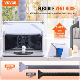 Airbrush Spray Booth Portable Hobby Airbrush Paint Spray Booth til modeller