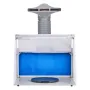 Airbrush Spray Booth, Portable Hobby Airbrush Paint Spray Booth Kit with LED Lights, Exhaust Fan and Exhaust Extension Hose, Air