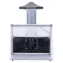 Airbrush Spray Booth, Portable Hobby Airbrush Paint Spray Booth Kit with LED Lights, Exhaust Fan and Exhaust Extension Hose, Air